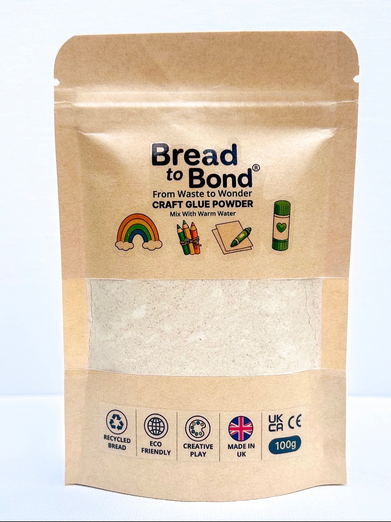 Bread to Bond Eco Craft Glue Powder | 100g