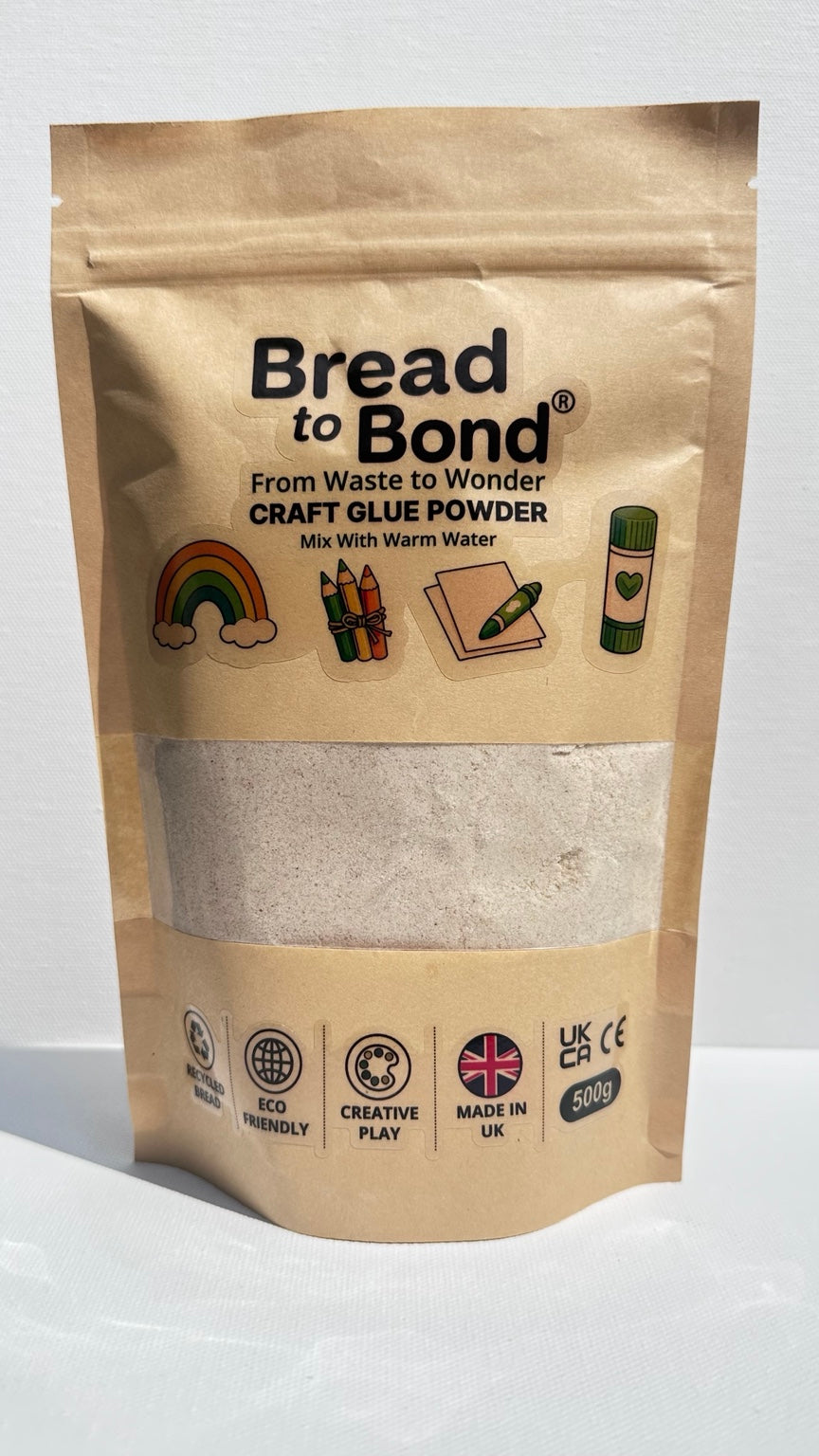 Bread to Bond Eco Craft Glue Powder | 500g